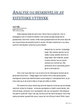 Analyse av estetiske uttrykk
