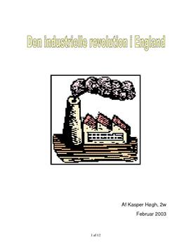 Den industrielle revolusjon i England