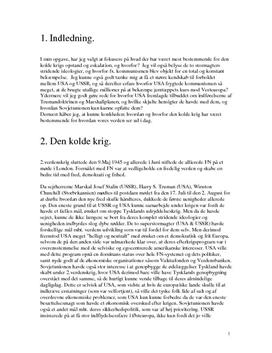 Den kalde krigen