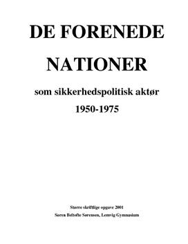De forente nasjoner