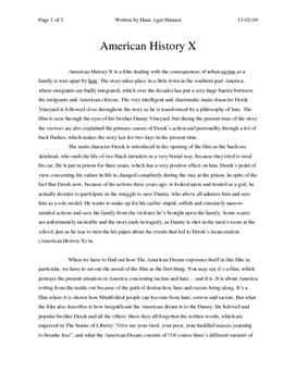 American History X