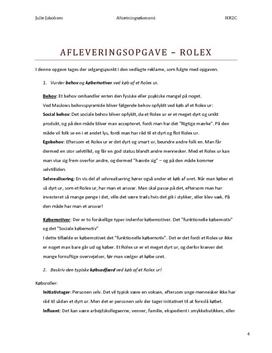 Rolex - reklame