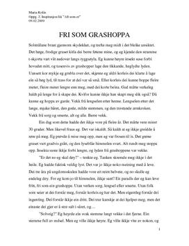 FRI SOM GRASHOPPA