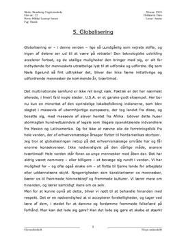 Globalisering