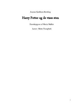 Harry Potter og de vises sten