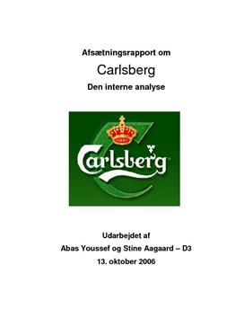 Markedsrapport om Carlsberg