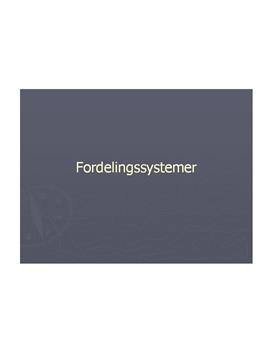 Fordelingsnett