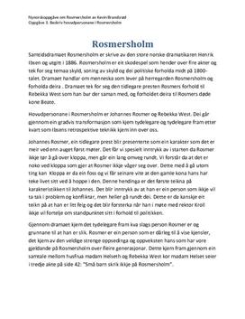 Rosmersholm