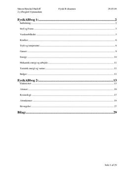 Fysikk notater