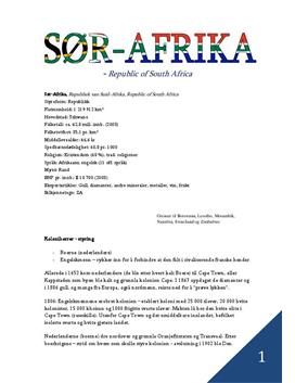 Sør-Afrika