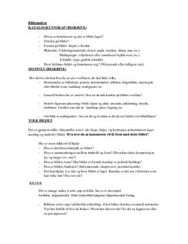 Bildeanalyse - mal