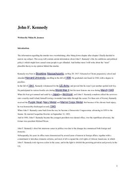 John F. Kennedy