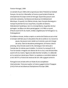 l’histoire du football français