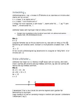 Ulikheter