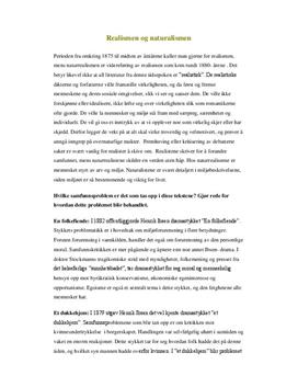 realism essay