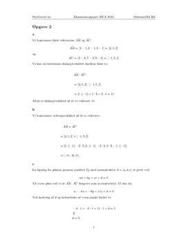 Oppgave 2 REA3024 Matematikk R2 03.12.2009