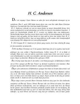 H. C. Andersen