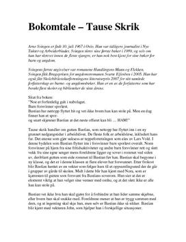 Tause Skrik