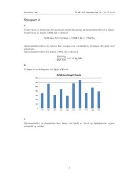 Oppgave 3 - Matematikk 2P V10