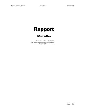 Metaller