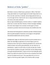 Referat av boka Pakkis