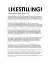 Likestilling