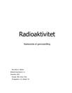 Radioaktivitet
