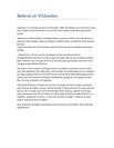 Referat av Vilanden