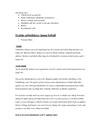 Treningsjournal Fotball