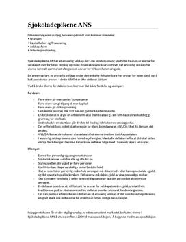 Sjokoladepikene ANS