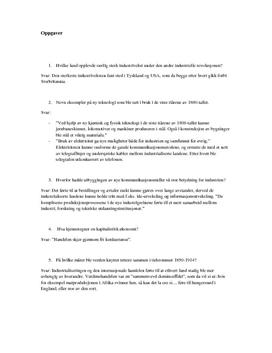 Tidslinjer 2 - Kapittel 5 (alle oppgaver: 1-10)