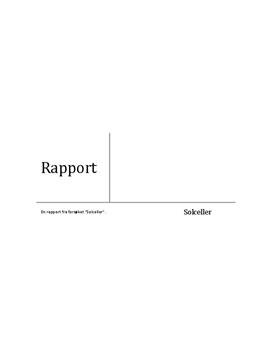 Solceller | Rapport