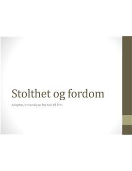 Stolthet og fordom av Jane Austen | Særemne