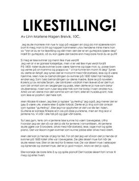 Norsk essay oppskrift