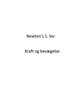 Newtons 1. og 2. lov