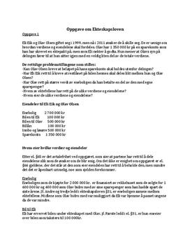 Eli Eik og Olav Olsen | Caserapport om ekteskapsloven
