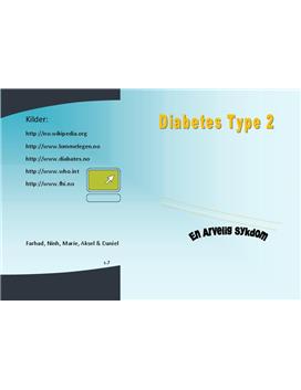 Fakta om diabetes type 2