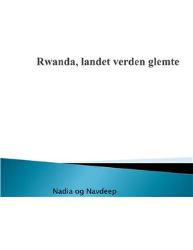 Konflikten i Rwanda PPT
