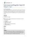 Internasjonal engelsk høst 2009 eksamen Oppgave 1 + 2