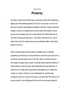 Global Issues - Poverty