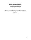 Adaptasjonsanalyse av Mannen som elsket Yngve og Charlotte Isabel Hansen