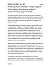 Industrielle revolusjon i England | SPØK-modellen