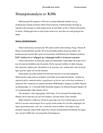 KiMs potetgull | Situasjonsanalyse | Markedsføring og ledelse 1