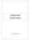 Sosiale avvik og psykiske lidelser | Undersøkelse