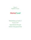 HomeFood - prisstrategier, markedsundersøkelse og merkevarebygging