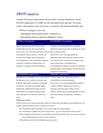 SOFT/SWOT-analyse SOFT/SWOT-analyse
