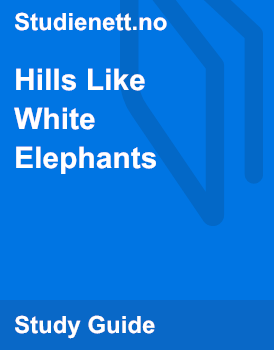 hills like white elephants style