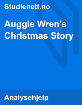 Auggie Wren's Christmas Story by Paul Auster