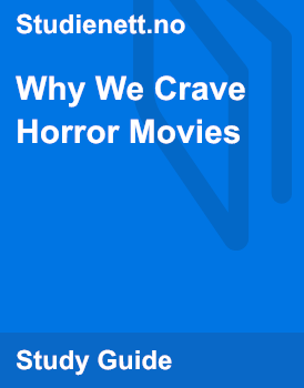 why do people crave horror movies