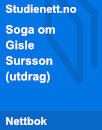 Soga om Gisle Sursson | Analyse Soga om Gisle Sursson | Analyse